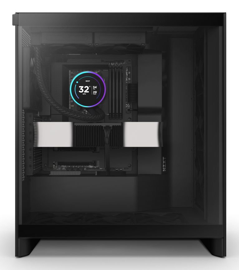 RL-KN24E-B2 - Refrigeracin Lquida CPU NZXT Kraken Elite 240 2x120mm con Pantalla IPS/LCD Negra (RL-KN24E-B2)