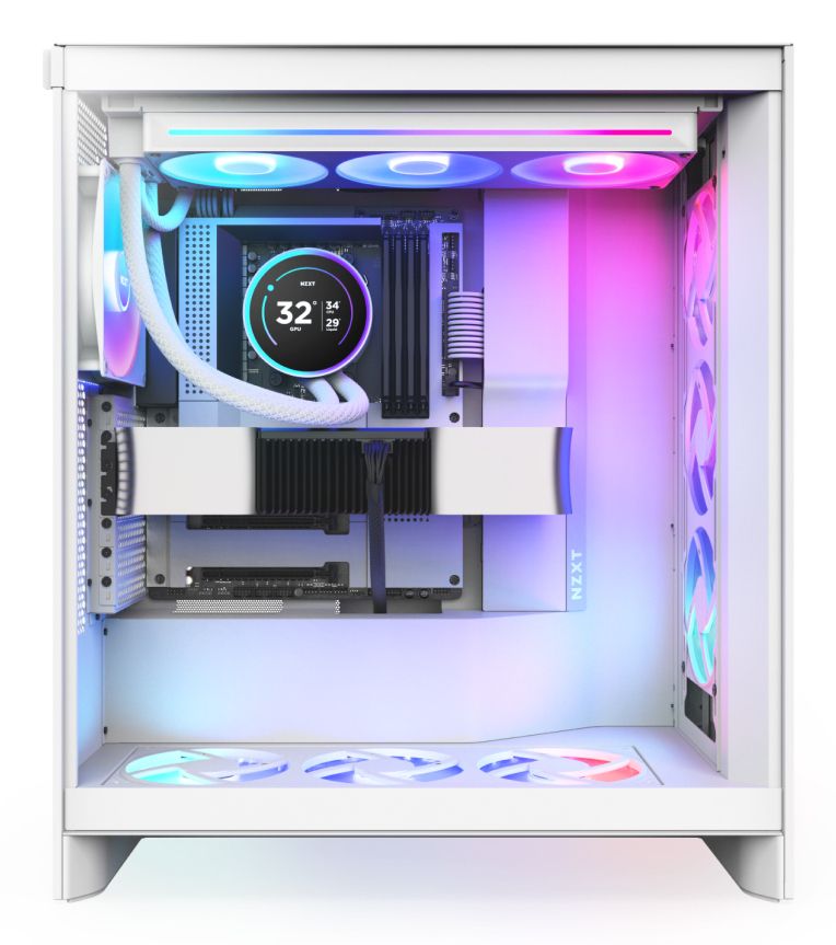 RL-KR36E-W2 - Refrigeracin Lquida CPU NZXT Kraken Elite 360 RGB con Pantalla IPS Blanca (RL-KR36E-W2)