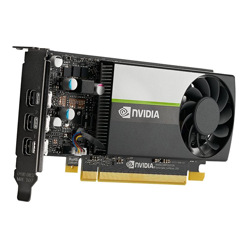 VCNT400-4GB-PB - Tarjeta Grfica PNY Nvidia T400 4Gb GDDR6 LP 3x MiniDP 1.4 PCIe 3.0 HDCP OpenGL 4.5 (VCNT400-4GB-PB)