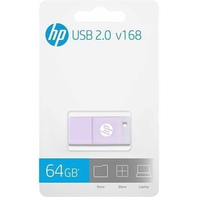 HPFD168P-64 - Pendrive HP v168 USB-A 2.0 Lila (HPFD168P-64)