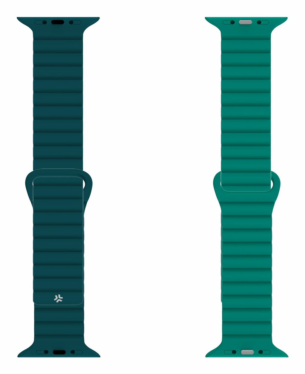 WBANDMAGGNLG - Correa CELLY Apple Watch 42/44/45mm Silicona Verde (WBANDMAGGNLG)