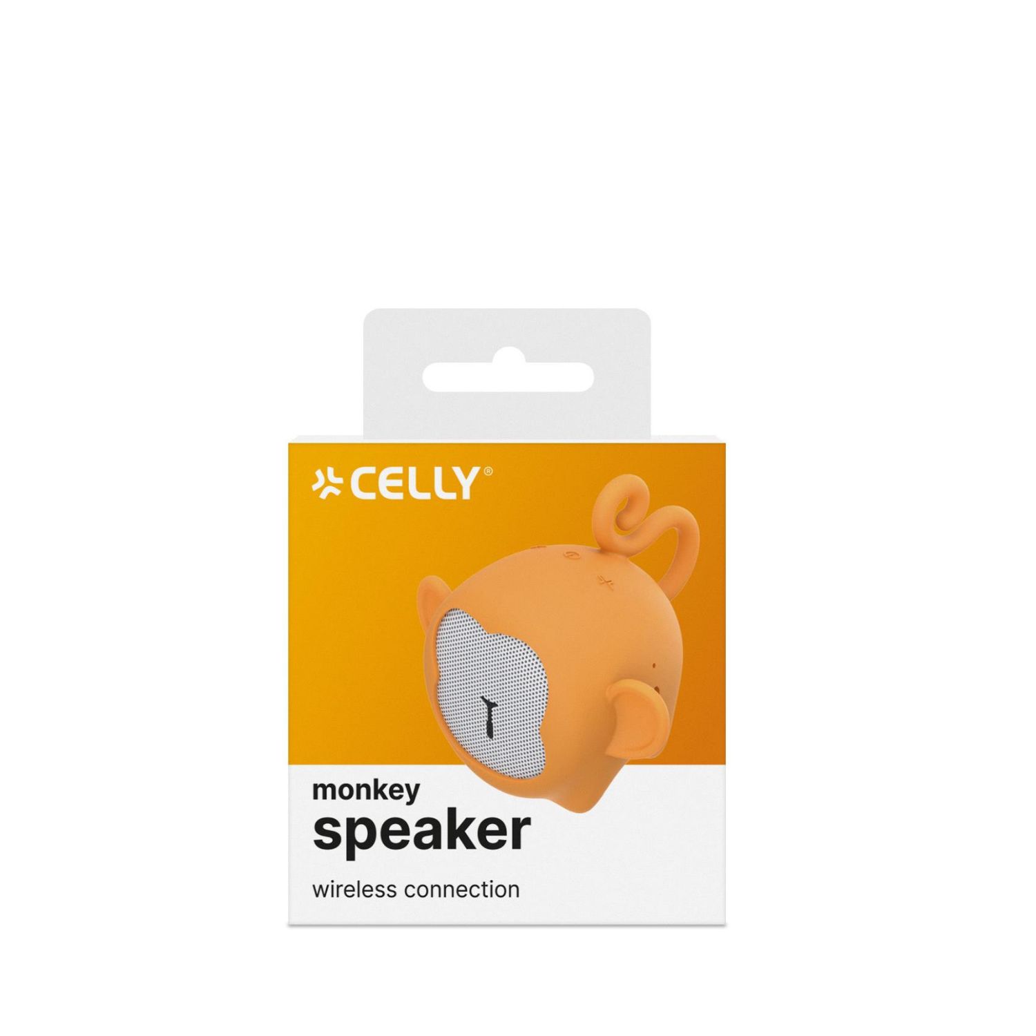 WSMONKEY - Altavoz CELLY Wireless 3W Mono Naranja (WSMONKEY)