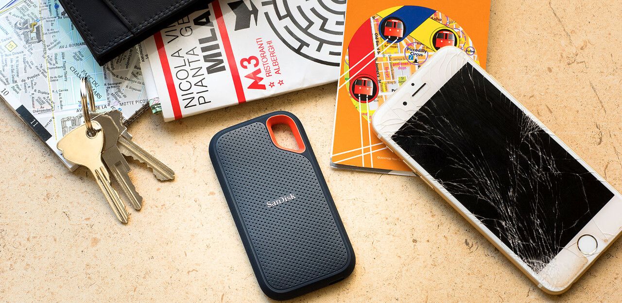 SDSSDE61-4T00-G25 - SSD Sandisk Extreme Portable 4Tb USB-C 3.2 Azul (SDSSDE61-4T00-G25)