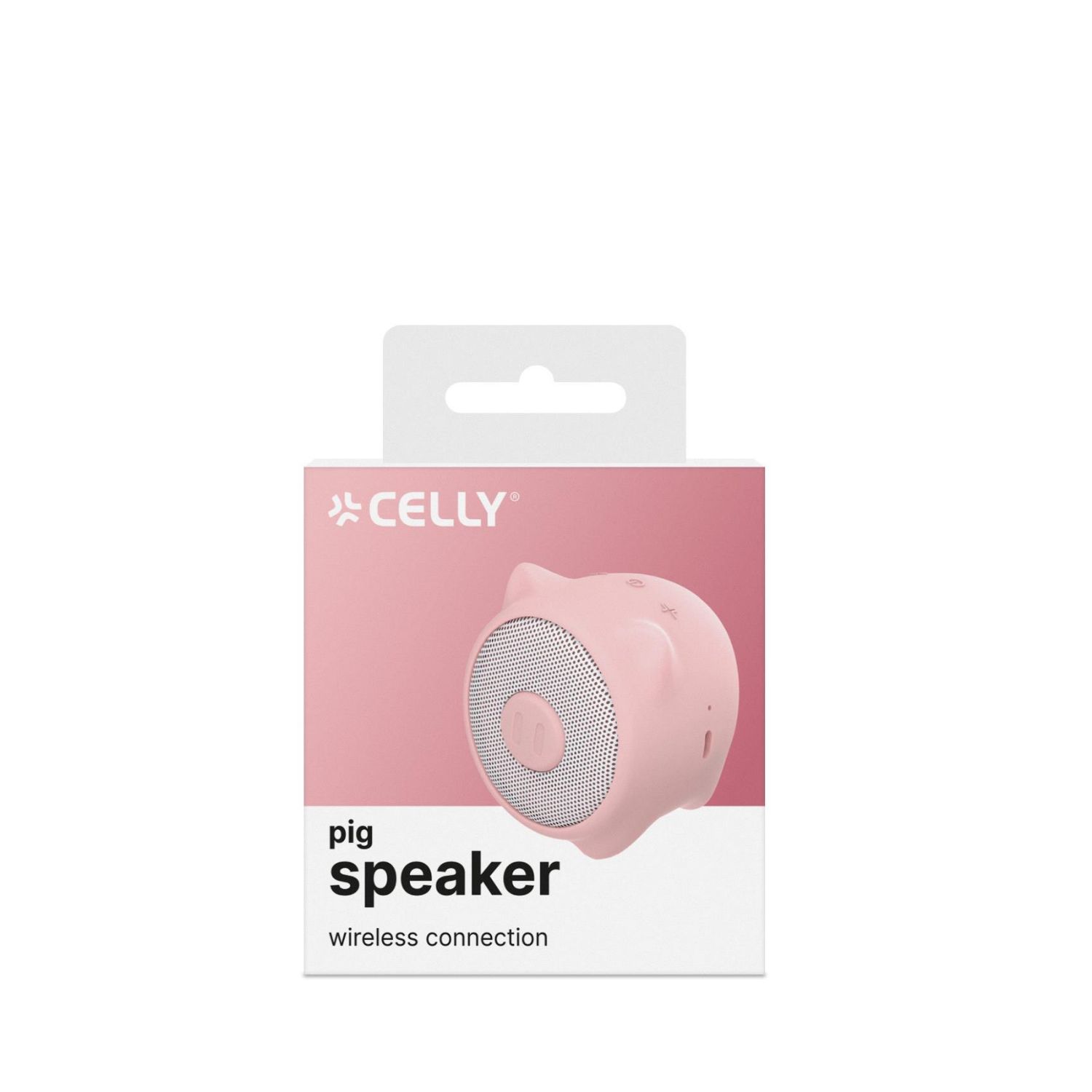 WSPIG - Altavoz CELLY Summer Wireless 3w Cerdo Rosa (WSPIG)