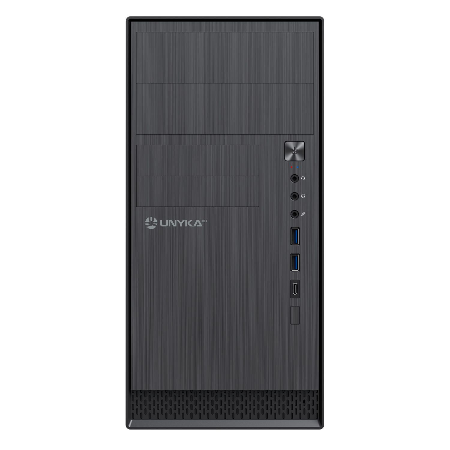 UK52110V2 - Caja UNYKA Aero C12 V2 2Usb-A3.0 1Usb-C2.0 mATX (UK52110V2)