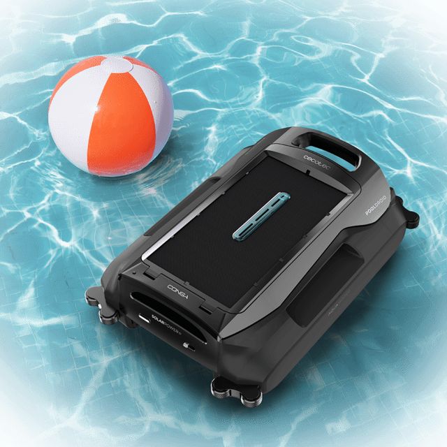 A01_EU01_108474 - Robots limpiapiscinas CECOTEC Conga Pooldroid AquaSkater skimmer flotante solar limpia superficies. (A01_EU01_108474)