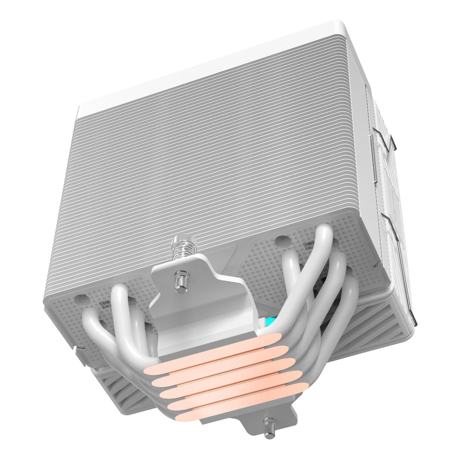MCPUX5ARGBW - Ventilador MARS GAMING ARGB Disipador Cpu 280w Tdp 5x Heatpipes, 120mm, Blanco (MCPUX5ARGBW)