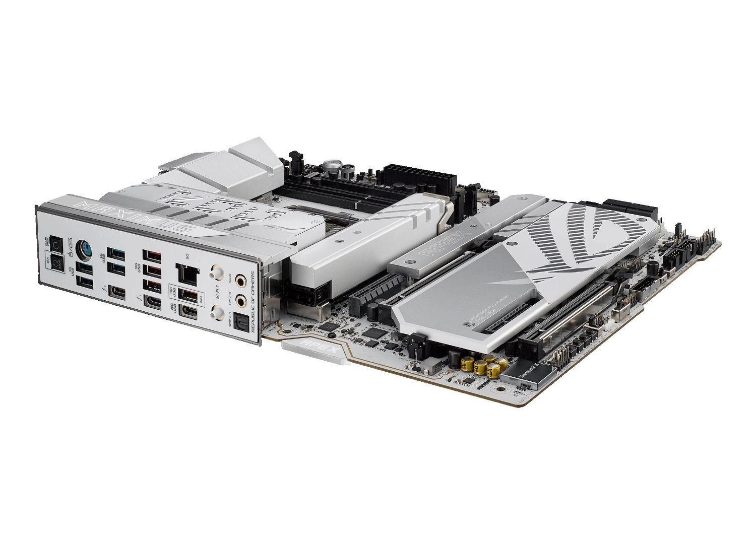 90MB1IP0-M0EAY0 - ASUS ROG MAXIMUS Z890 APEX: (1851) 2DDR5 4SATA3 6xM.2 5GBLAN WIFI7 BT5.4 9Usb3.2 2THUNDERBOLT ATX (90MB1IP0-M0EAY0)