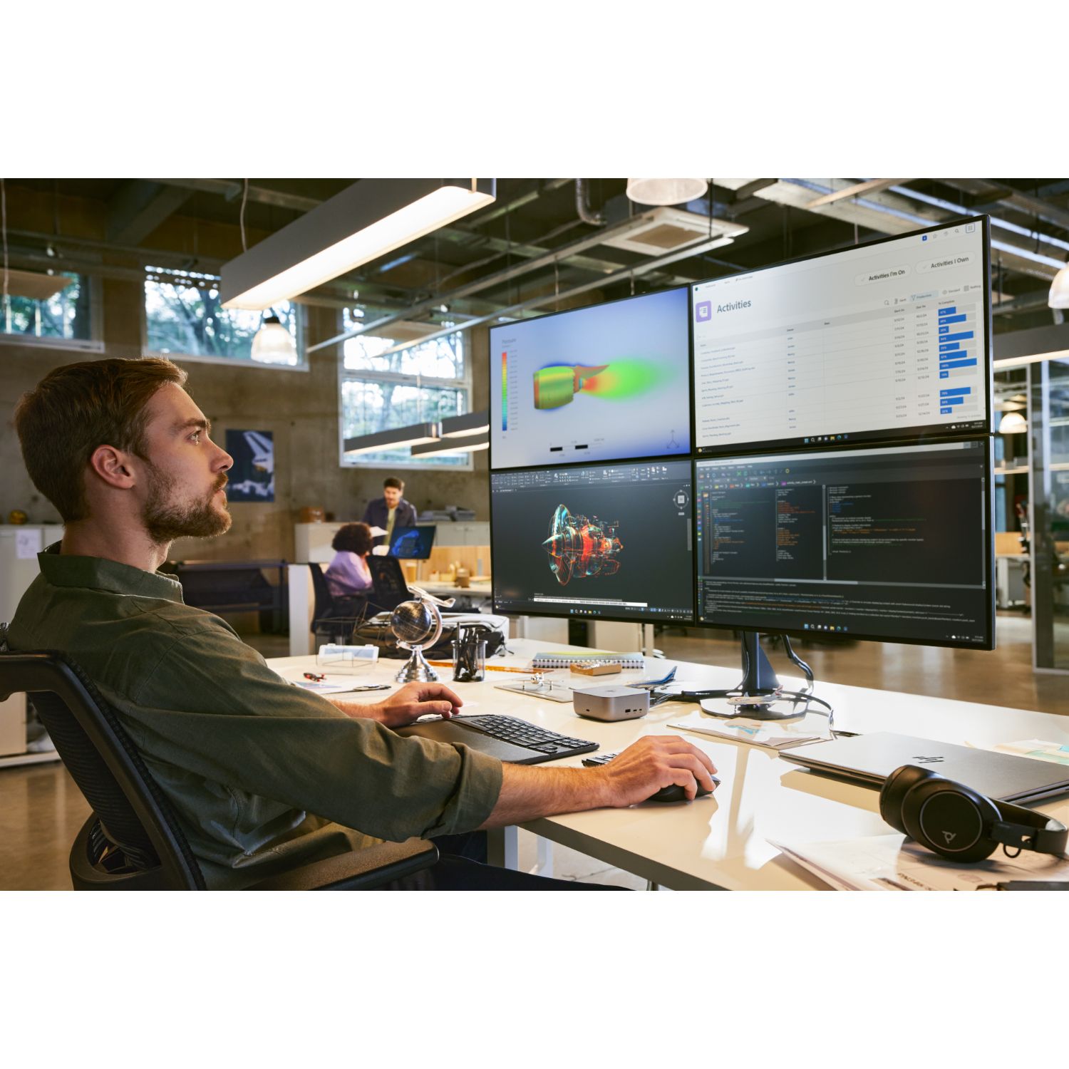 8J9G2AA#ABB - Monitor HP 727pk 27