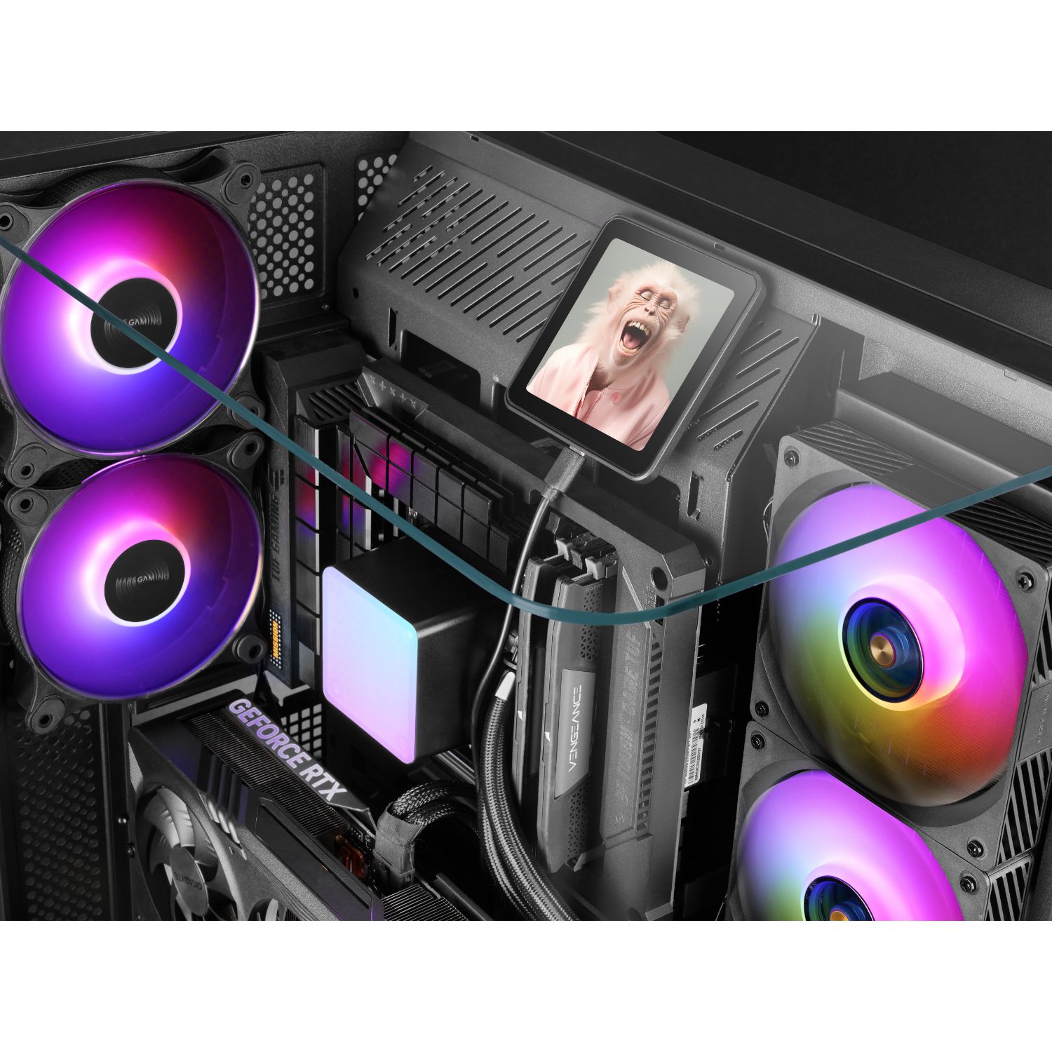 MLVISIONPRO360 - Refrigeracion Lquida CPU Mars Gaming 3x120mm Negro (MLVISIONPRO360)