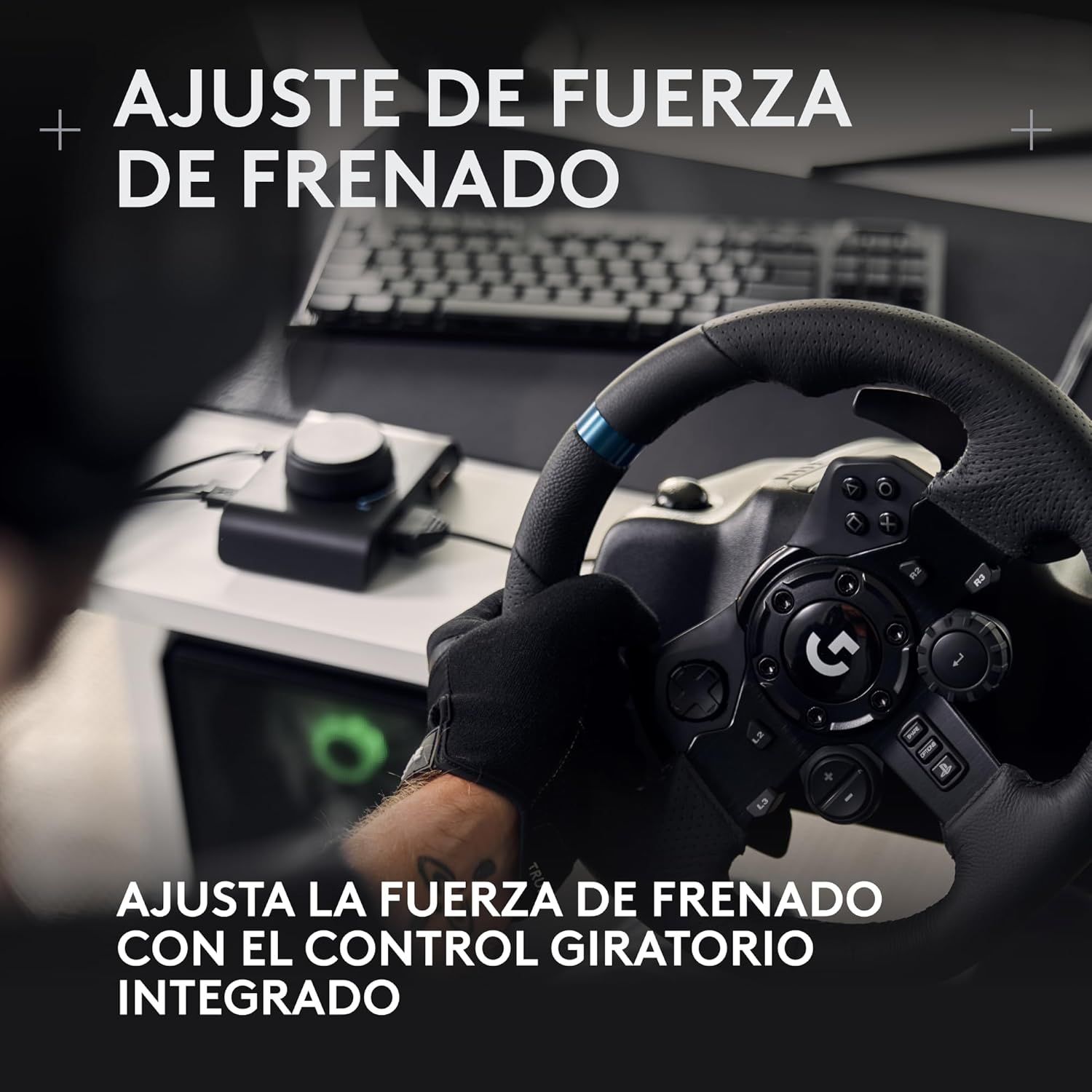 943-000435 - Adaptador Logitech del Controlador de Juego PC/Xbox/PS5 Negro (943-000435)