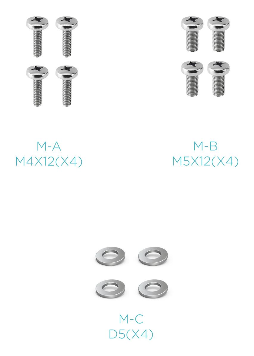 DB1233TNV-B - Soporte de Mesa TooQ 13