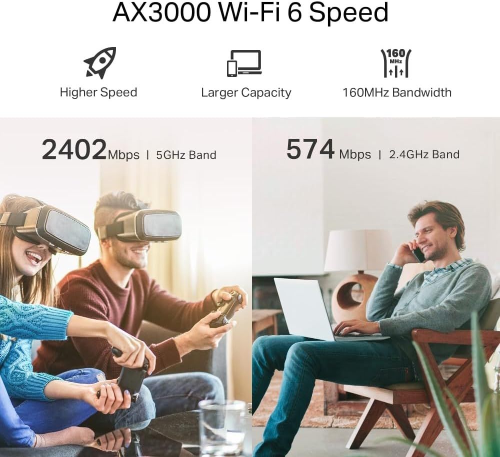 RE780X - Extender TP-Link RE780X Sistema Mesh WiFi 6 DualBand 1xRJ45 Antena Interna Blanco (RE780X)