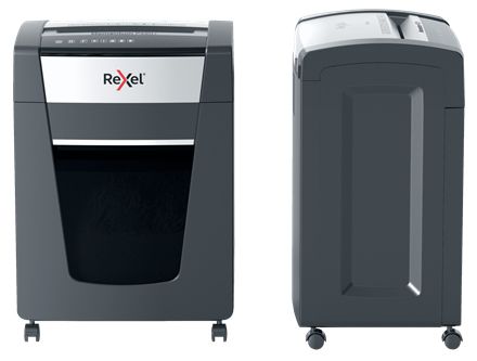 2021420XEU - Destructora Rexel Momentum P420+ Papel/Grapas/Clips Corte en Partculas P-4 30L Negra (2021420XEU)