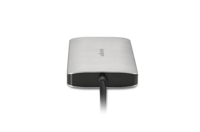 K33820WW - Docking Kensington UH1400P 8en1 USB-C 3.0 a 3xUSB-A 3.0/1xUSB-C 3.0 PD 85W/1xHDMI 2.0/1xRJ45/Lector Tarjetas TF/SD Ethernet GbE Negro/Plata (K33820WW)