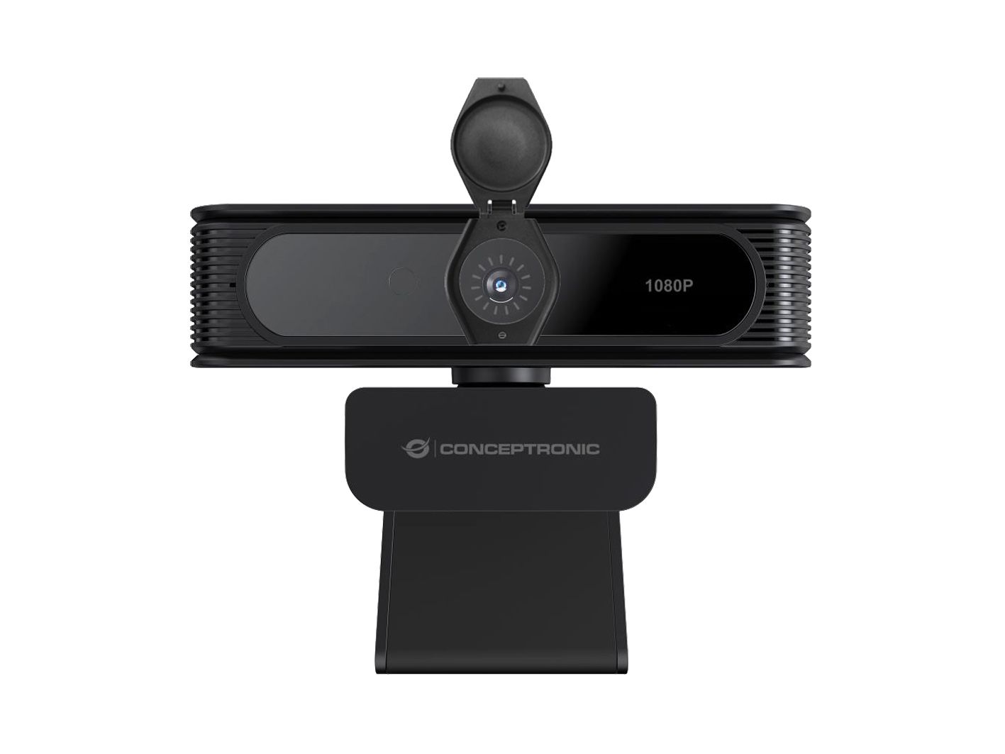 AMDIS09B - WebCam CONCEPTRONIC FHD Sensor CMOS USB 2.0 Micrfono Negra (AMDIS09B)
