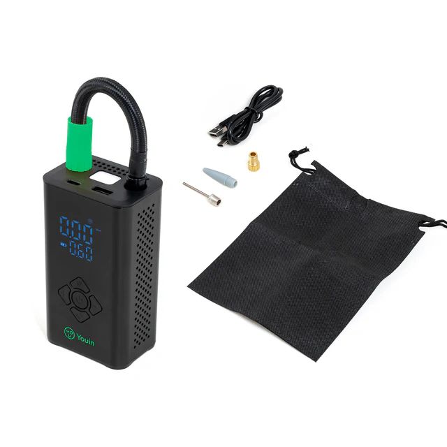 MA1022 - Compresor de Aire Youin elctrico, porttil, linterna integrada, batera interna de 2000 mAh. (MA1022)