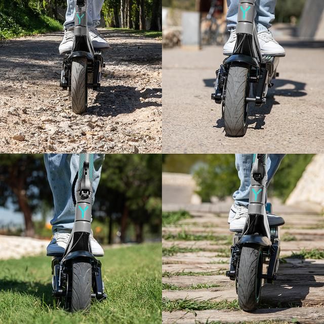 09271 - Patinete elctrico Cecotec Bongo Y45 Connected 750w, doble suspensin, autonoma de hasta 45km, Cumple con todos los requisitos de la nueva normativa espaola de circulacin, homologado DGT, con APP. (09271)