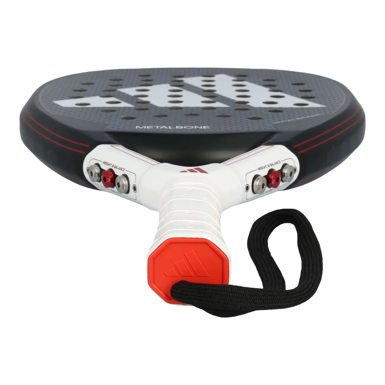 METAL HRD+ 24 - Pala de Pdel Adidas Metalbone Blanca/Negra (METAL HRD+ 24)