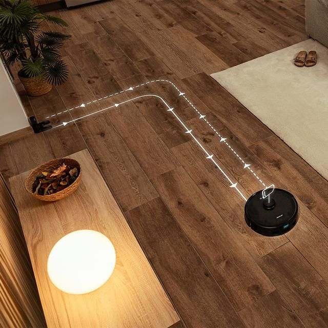 A01_EU01_114516 - Robot Aspirador Cecotec Conga M50 on Navegacin lser APP, Wifi, 5000Pa, 160 m2 de autonoma. Cepillo multifuncin para todas las superficies. (A01_EU01_114516)