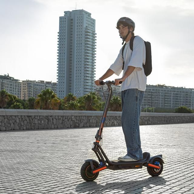 A01_EU01_101740 - Patinete elctrico Cecotec Bongo GS65 2x2 XXL Connected, base ultrawide, doble suspensin, doble motor, potencia mxima de 1000W y neumticos de 10