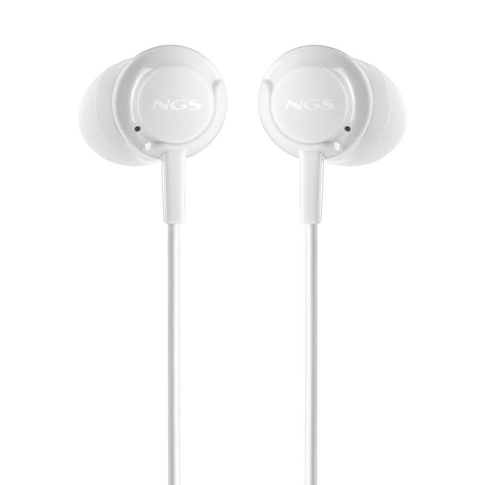 CROSSSTEPWHITE - Auriculares NGS Intraurales Usb-C Blanco (CROSSSTEPWHITE)