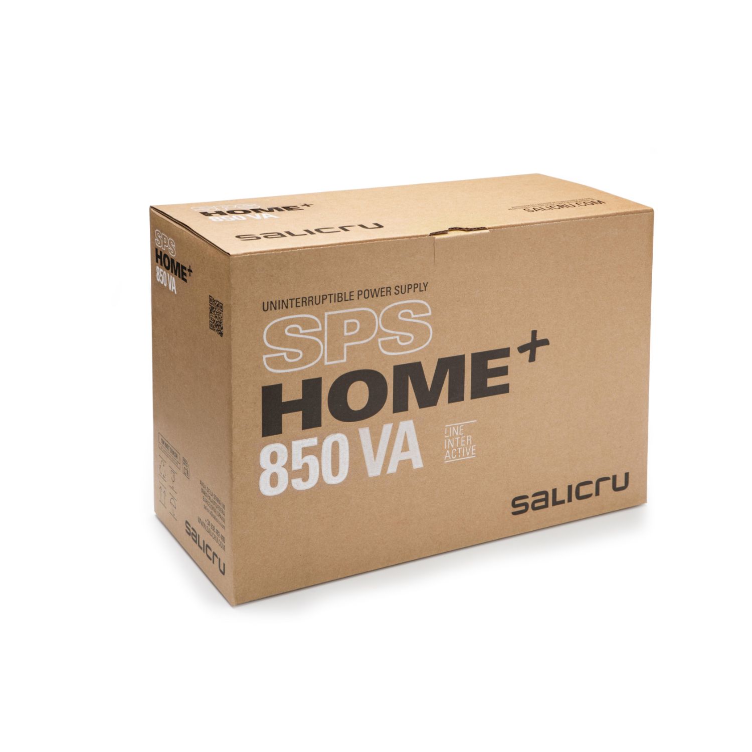 693DA000002 - S.A.I. SALICRU SPS HOME 850 Lnea Interactiva 360W 850VA 8xSchuko USB-A/C Rojo (693DA000002)