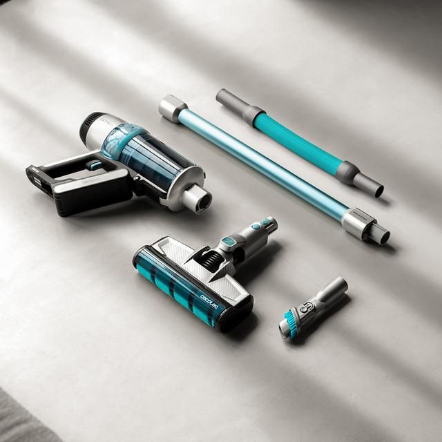 05763 - Aspirador CECOTEC Conga Rockstar 1600 Advance 3 en 1: Vertical/Escoba/De mano 680W Sin Cables Motor Digital Brushless Cepillo Jaliscazo (05763)