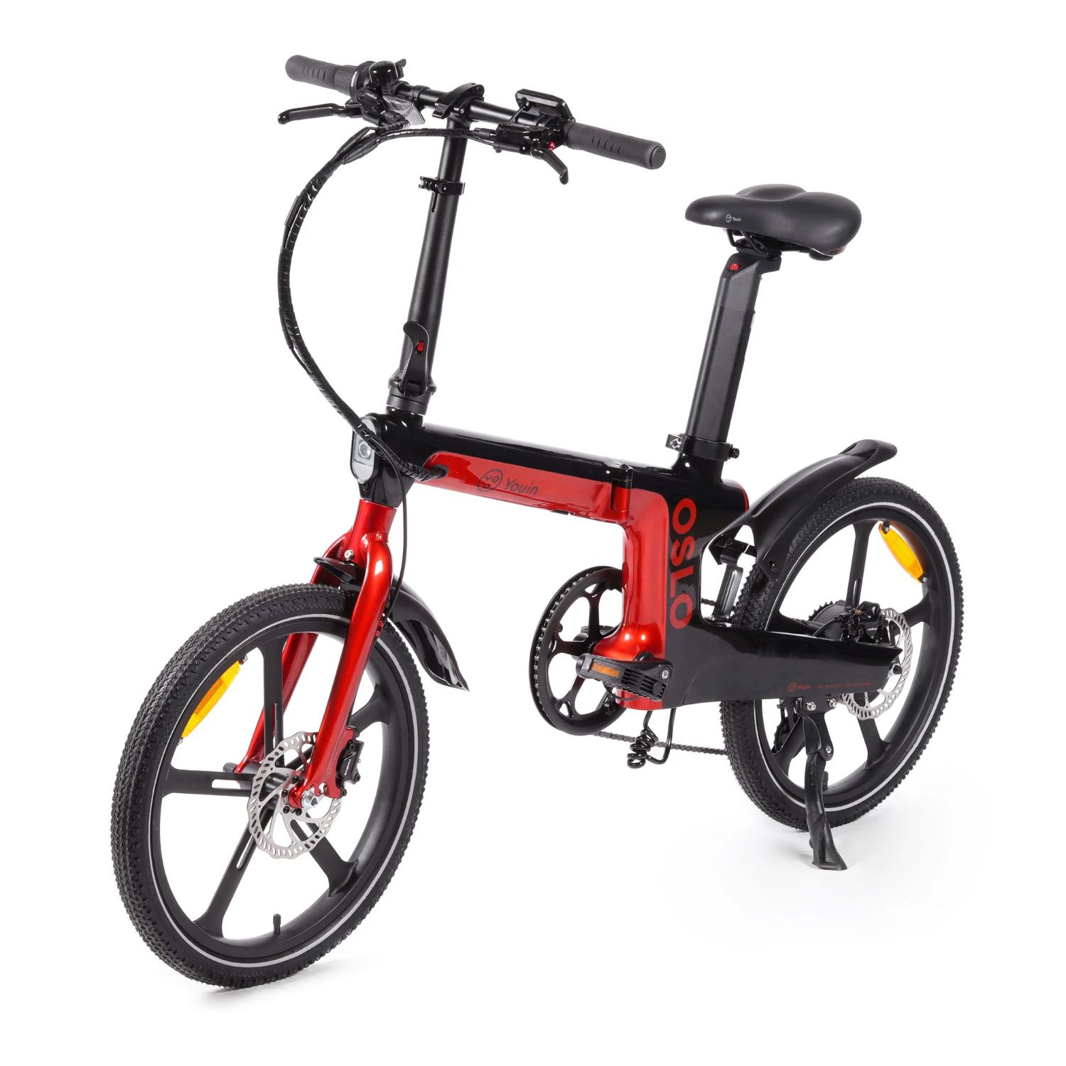 BK1900 - Bicicleta Elctrica YOUIN Oslo Pro Plegable, 250w, hasta 45km autonoma, ruedas 20
