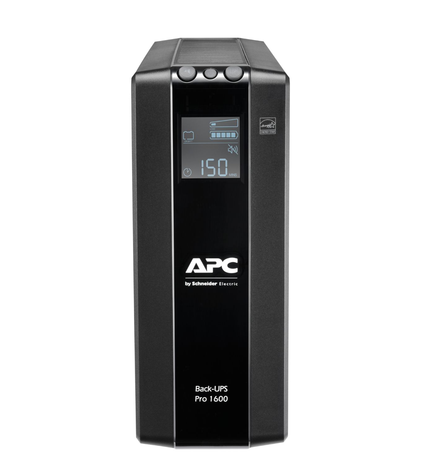 BR1600MI - S.A.I. APC BACK UPS PRO BR L�nea Interactiva 1600VA 960W Pantalla LCD 8 Tomas AC 1xUSB 2.0 2xRJ45 Negra (BR1600MI)