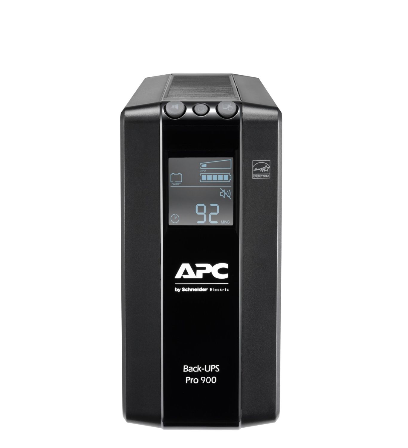 BR900MI - S.A.I. APC BACK UPS PRO BR L�nea Interactiva 900VA 540W Pantalla LCD 6 Tomas AC 1xUSB 2.0 2xRJ45 Negra (BR900MI)
