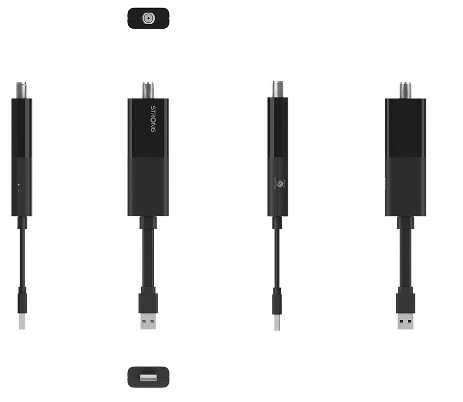 SRT427 - Receptor Android Tv STRONG 3en1 TDT/SAT 4K UHD 16GB DDR2, Wifi5, Ethernet y Bluetooth5.0 integrados. (SRT427)