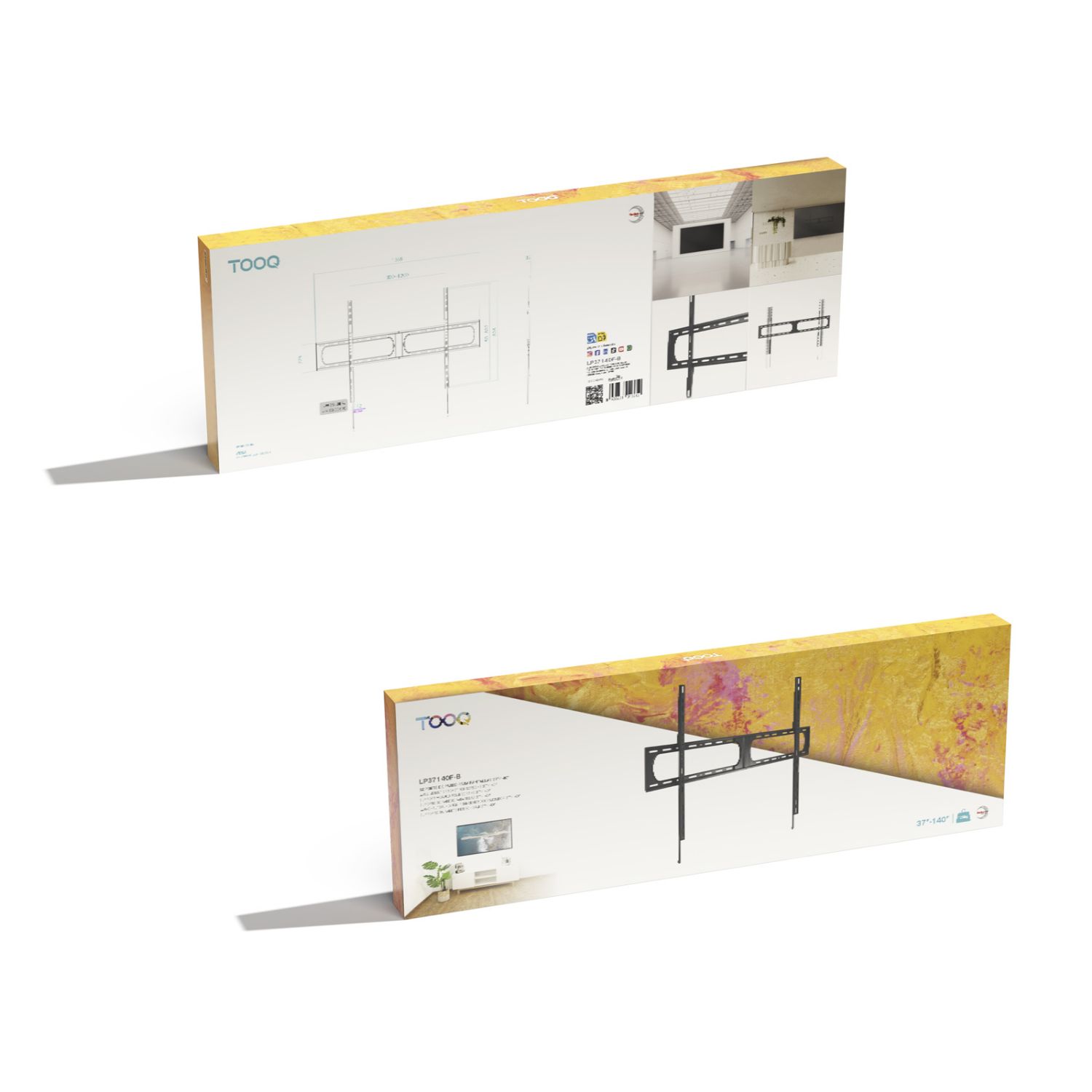 LP37140F-B - Soporte de Pared TooQ 37