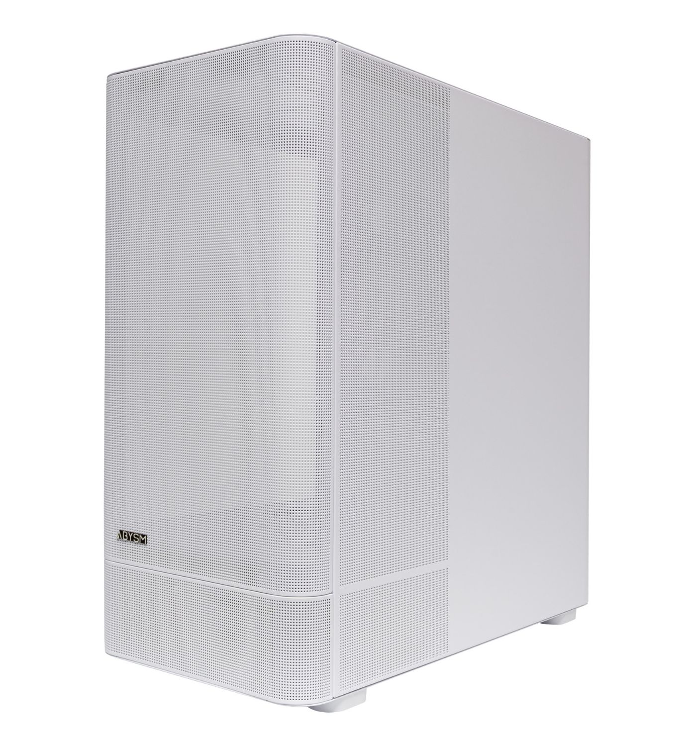AB123801W - Caja Abysm Danube Sava H500 II Air, panel frontal de rejilla, ARGB, ATX, 120mm, Usb-C, Blanco. (AB123801W)