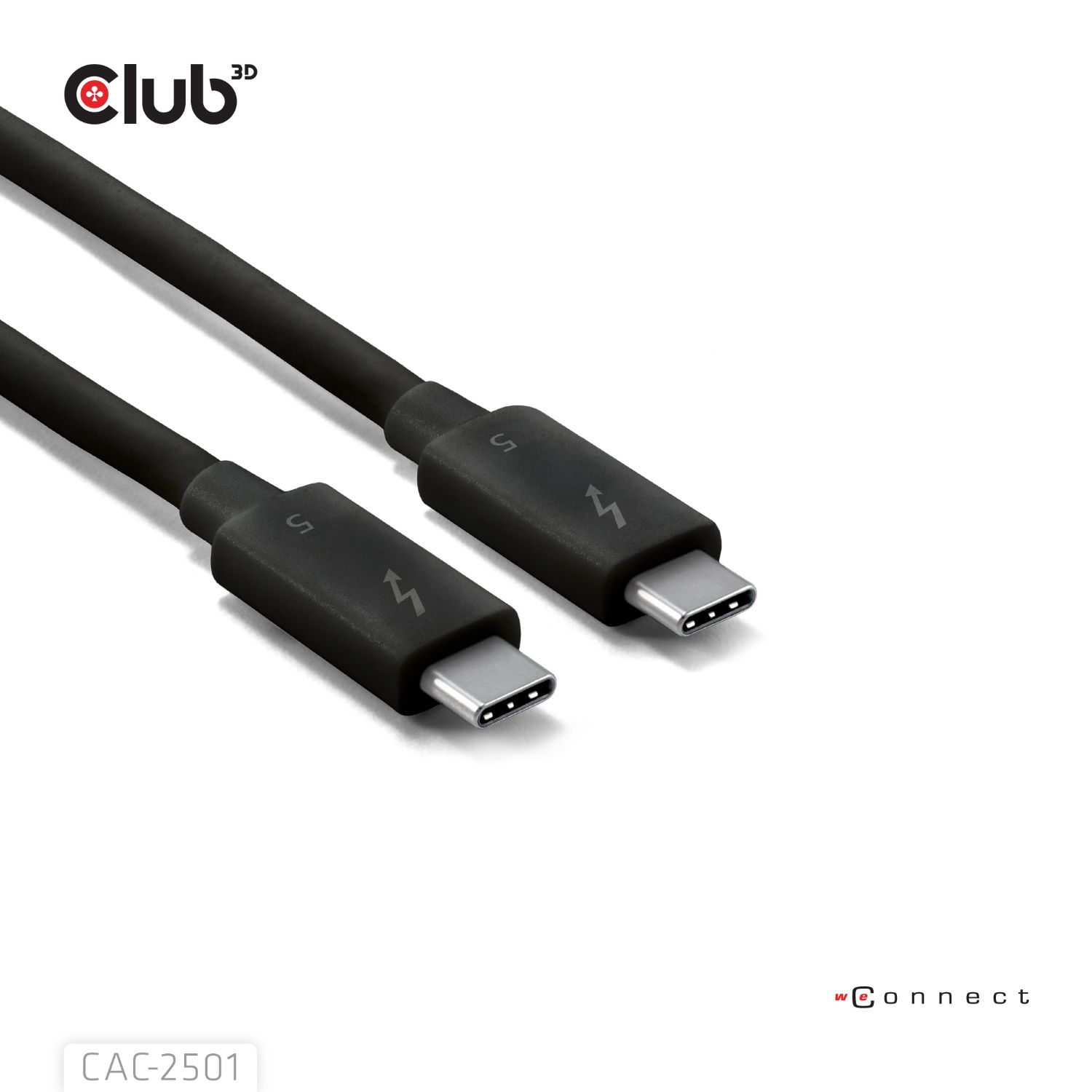 CAC-2501 - Cable Club 3D Usb-C M/M Thunderbolt 8K240Hz 1m (CAC-2501)