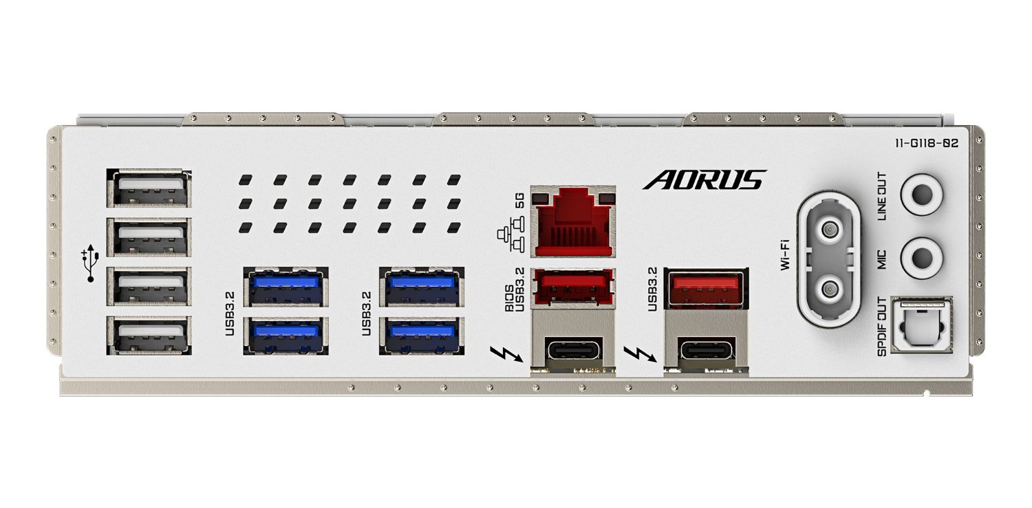 Z890 AORUS PRO ICE - Placa base GIGABYTE Z890 AORUS PRO ICE G10: (1851) DDR5 M.2 SATA3 PCIe USB DP HDMI RJ45 ATX 7.1 WiFI 7 Bluetoth 5.4 Ethernet 5GbE