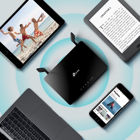 ARCHER MR402 - Router TP-Link AC1200 WiFi 5 DualBand 4G LTE 2 Antenas Externas Negro (ARCHER MR402)