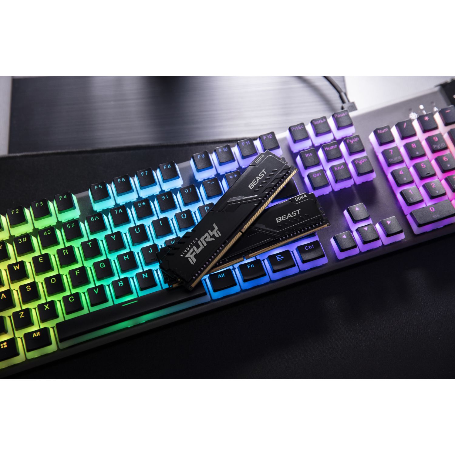 KF436C17BBK2/16 - M�dulo Kingston Fury Beast DDR4 16Gb (2x8Gb) 3600Mhz CL17 (KF436C17BBK2/16)