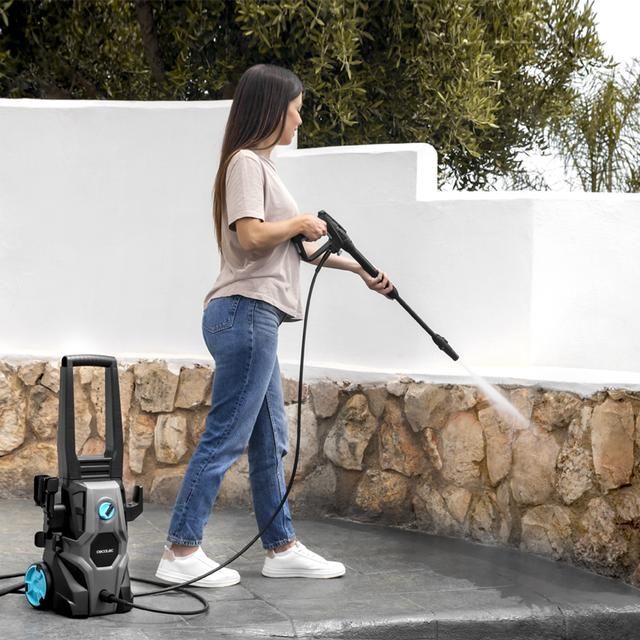 08136 - Hidrolimpiadora Cecotec HydroBoost 1400 EasyGo, Especial para el hogar, el jard�n o el coche. Potente, eficaz y f�cil de transportar. (08136)