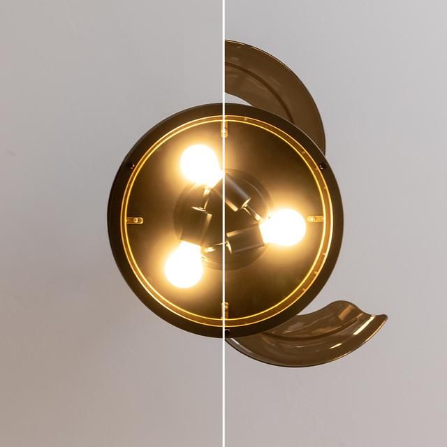 08626 - Ventilador de Techo Cecotec EnergySilence Aero 3600 Invisible Metalic Style, motor DC , con una potencia de 25W y l�mpara integrada , con 3 aspas retr�ctiles , 36 pulgadas , control remoto, 3 velocidades, temporizador y modo winter/summer. (08626)