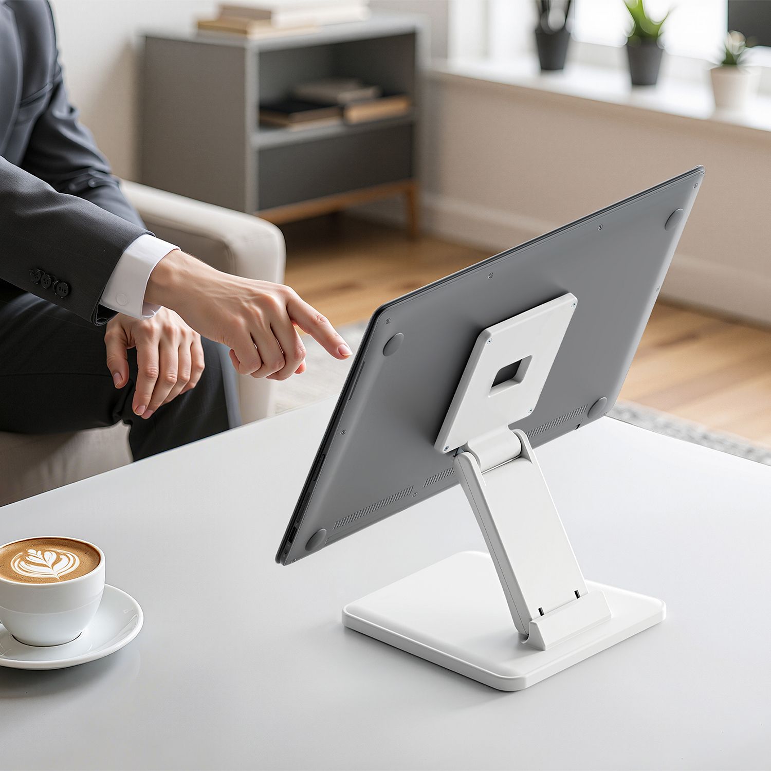 DT27T-445 - Soporte de Mesa Aisens para monitor 10