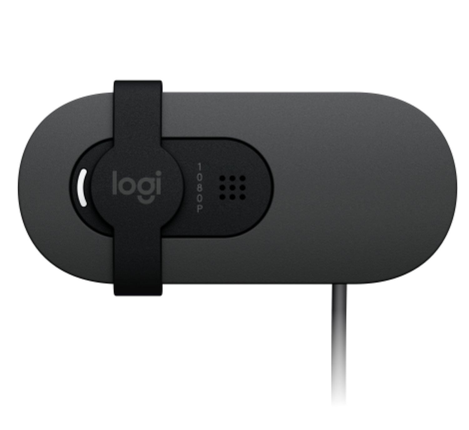 LOG-WEBCAM BRIO 100 BK - WebCam Logitech Brio 100 2mp FHD Micr�fono Integrado USB Clip/Soporte Cable 1.5m Grafito (960-001585)