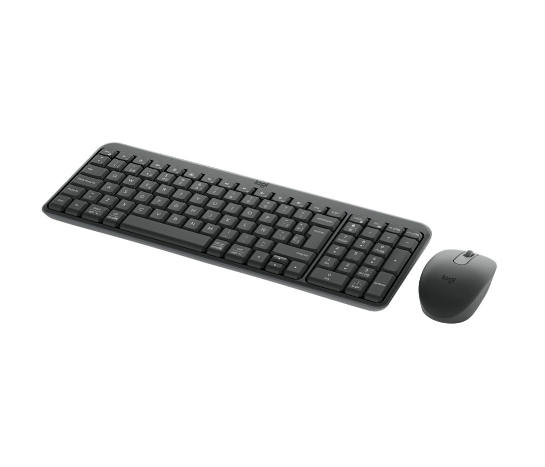 LOG-DESK MK250 INAL COM BK - Kit Teclado + Rat�n Logitech MK250 QWERTY RF Wireless/Bluetooth 1000dpi Grafito (920-013543)