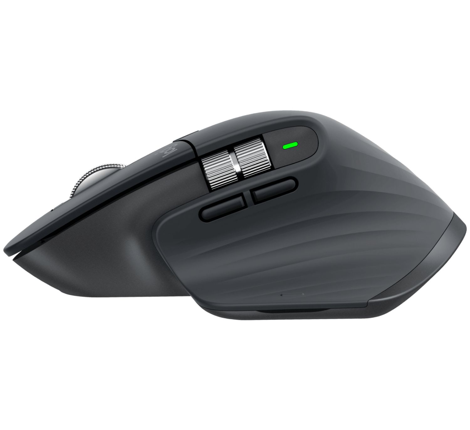 LOG-MOU MX MASTER 3S FB BK - Rat�n Logitech MX Master 3S Diestro Laser Bluetooth 8000dpi 7 Botones Grafito (910-006582)