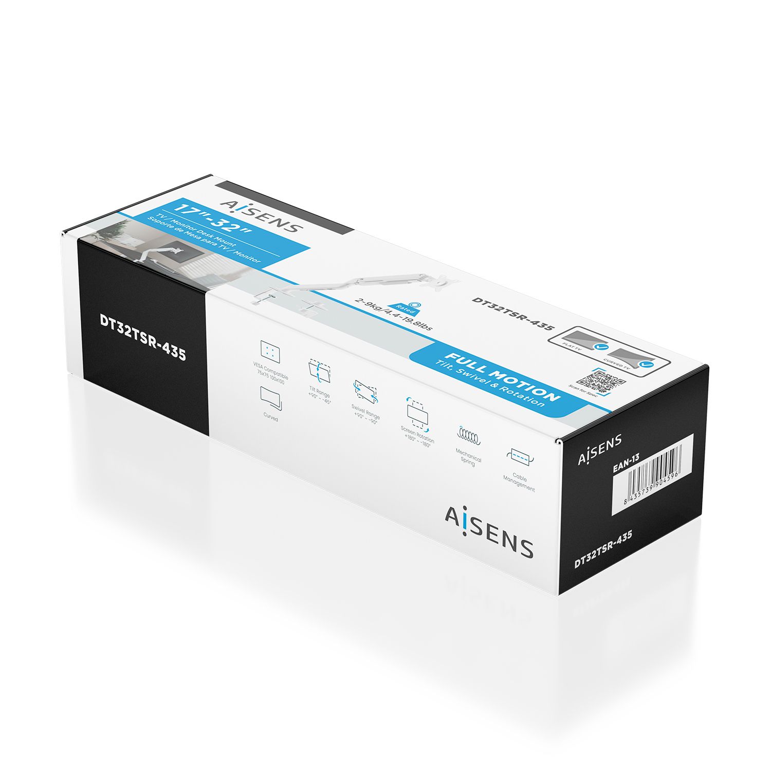 DT32TSR-435 - Soporte de Mesa AISENS 17
