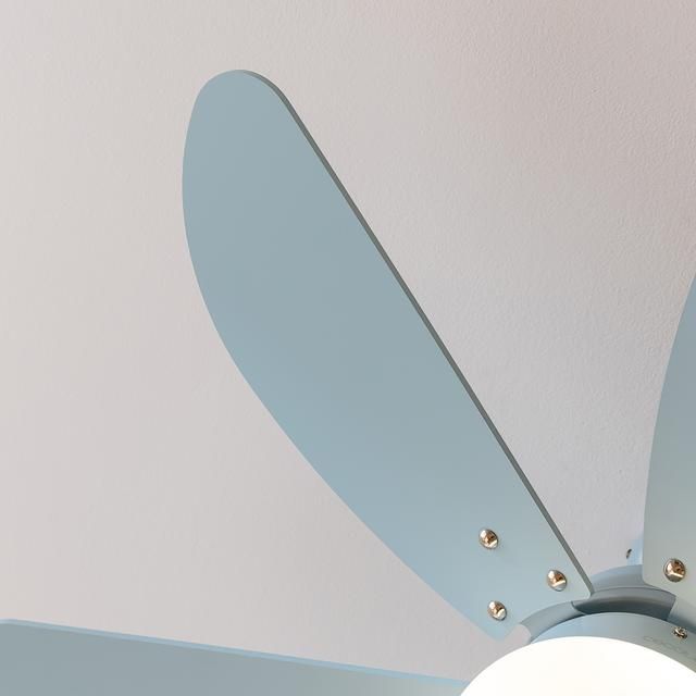 08452 - Ventilador de Techo CECOTEC EnergySilence Aero 3600 Vision Full Sky 50W 36? con L�mpara 6 Aspas 3 Velocidades Modo Summer/Winter Azul Cielo (08452)