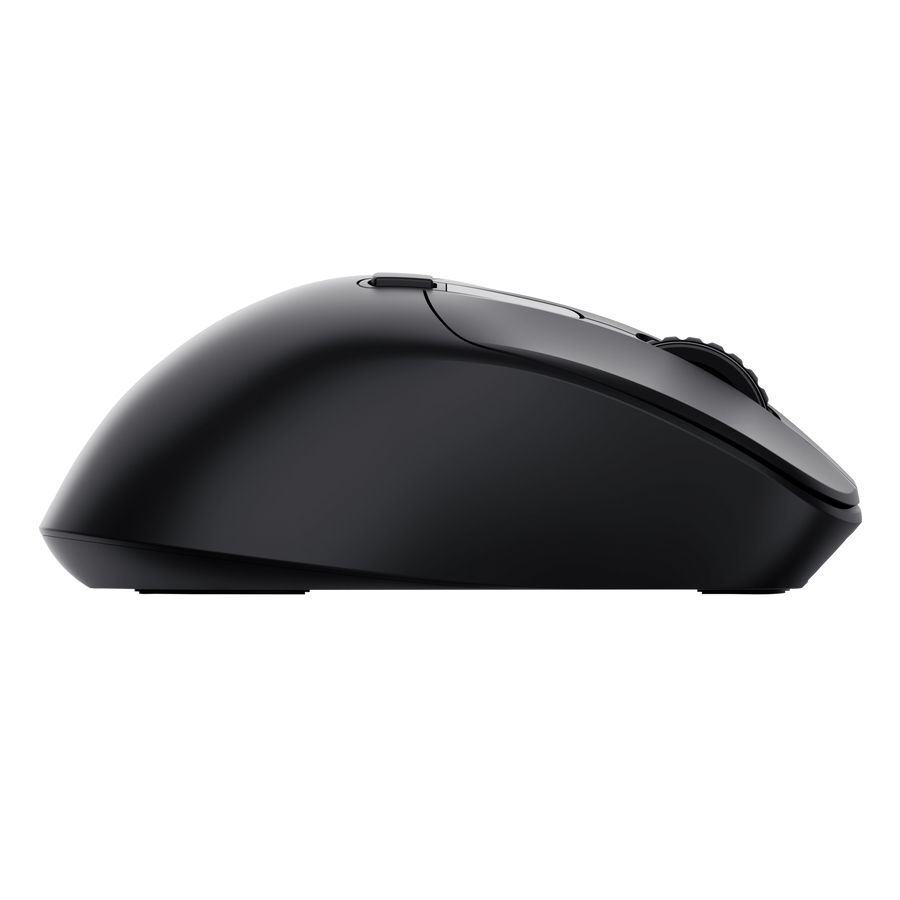 25991 - Rat�n Trust Zevo Ergon�mico �ptico Diestro Clic Silencioso RF Wireless/Bluetooth USB-A 4000dpi Negro (25991)