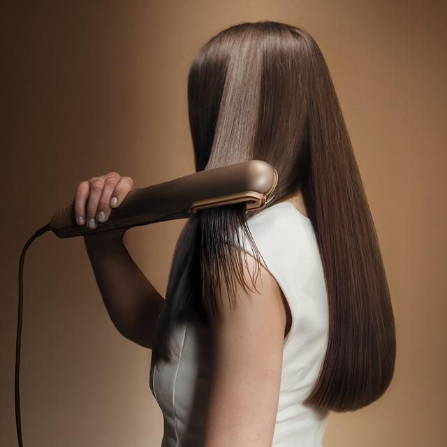 A93_EU01_111302 - Plancha de Pelo CECOTEC AirLisse 2en1 ForceDry Champagne Gold (A93_EU01_111302)