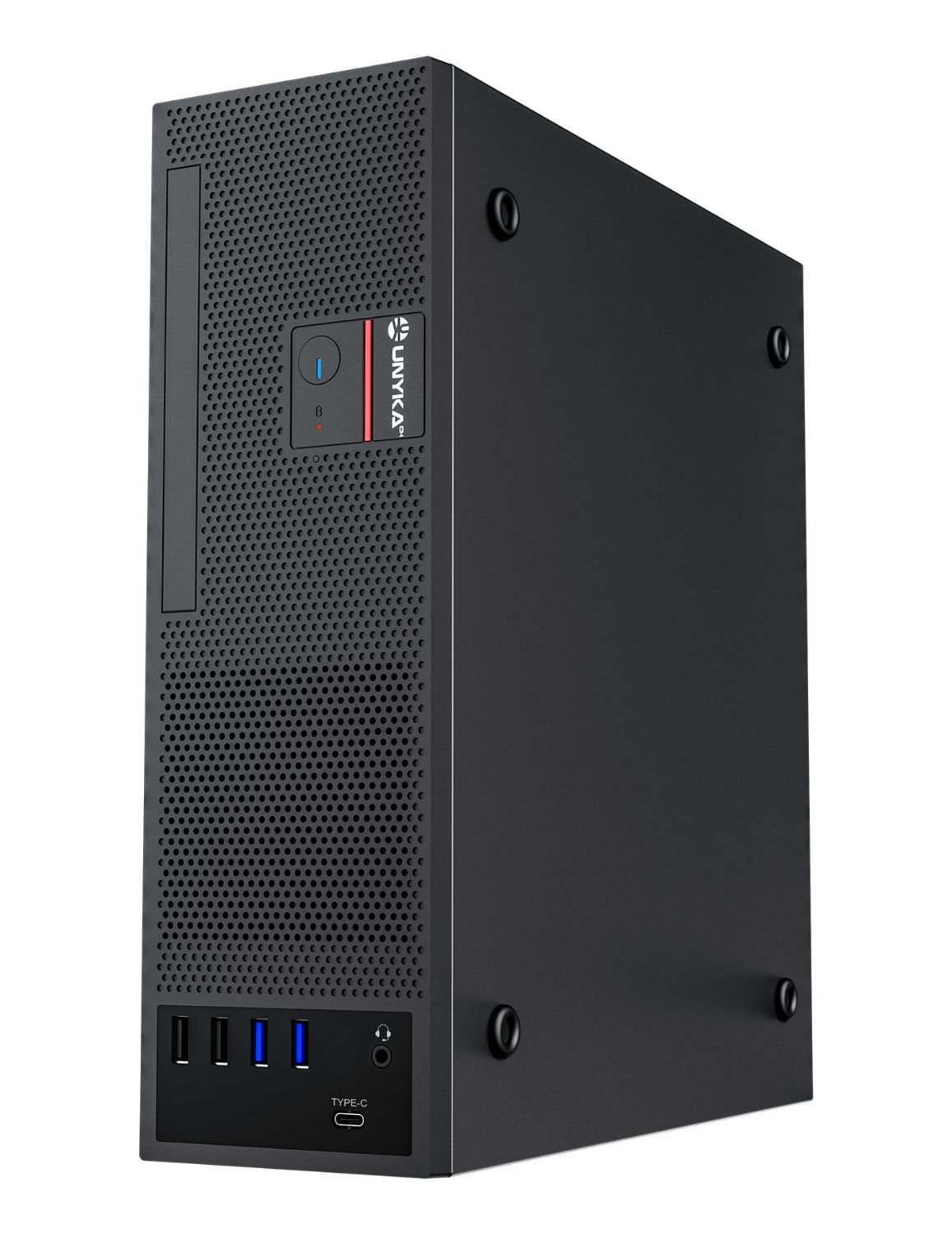 UK52118-OC - Caja UNIKA Slim SFF UK3006 150W 2xUSB 2.0 2xUSB-A 3.0 1xUSB-C mATX ITX Negra (UK52118-OC)