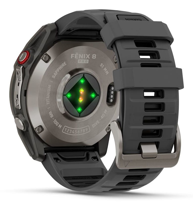 010-03199-11 - Smartwatch Garmin Fenix 8 Pro AMOLED Digital T�ctil 1.4? 51mm Color 32Gb Multideporte Micr�fono/Altavoces Integrados NFC WiFi Bluetooth GPS ANT+ Cuerpo Grafito/Titanio Correa Negra (010-03199-11)